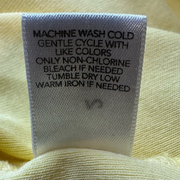 CJ Banks Yellow Muscle Tank 100% Cotton 2X - Picture 4 of 6